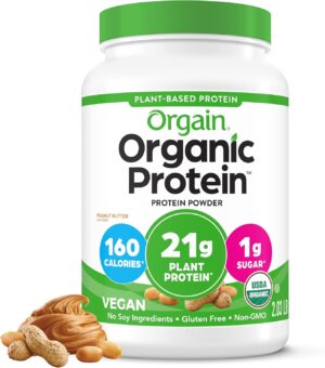 Orgain Organic Vegan Protein Powder...