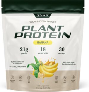 Snap Supplements Organic Plant Base...