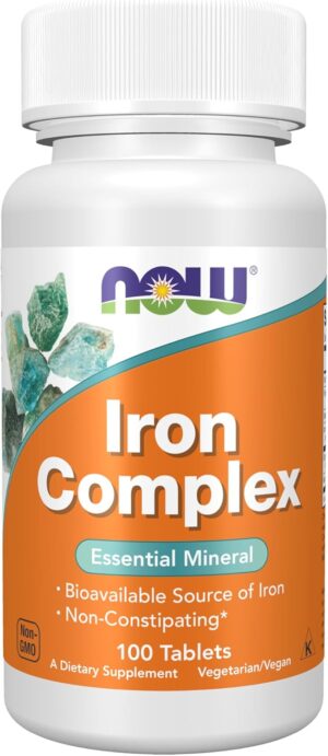 NOW Foods Supplements, Iron Complex...