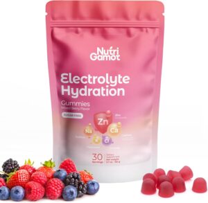 Electrolyte Hydration Gummies Sugar...
