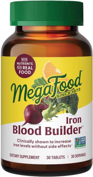 MegaFood Blood Builder Iron Supplem...