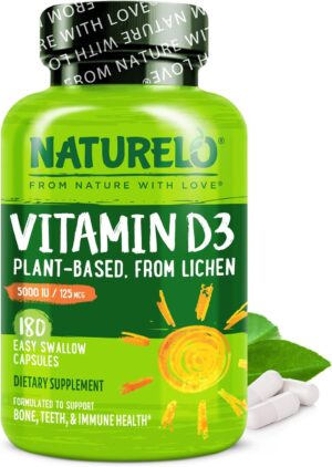 NATURELO Vitamin D – 5000 IU ...