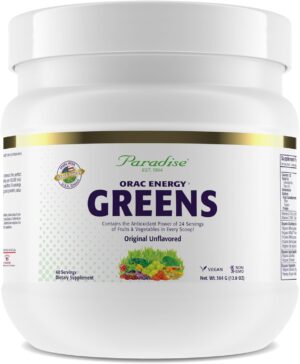 Paradise, ORAC Energy Greens Powder...