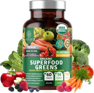 USDA Organic Superfood Greens [28 P...