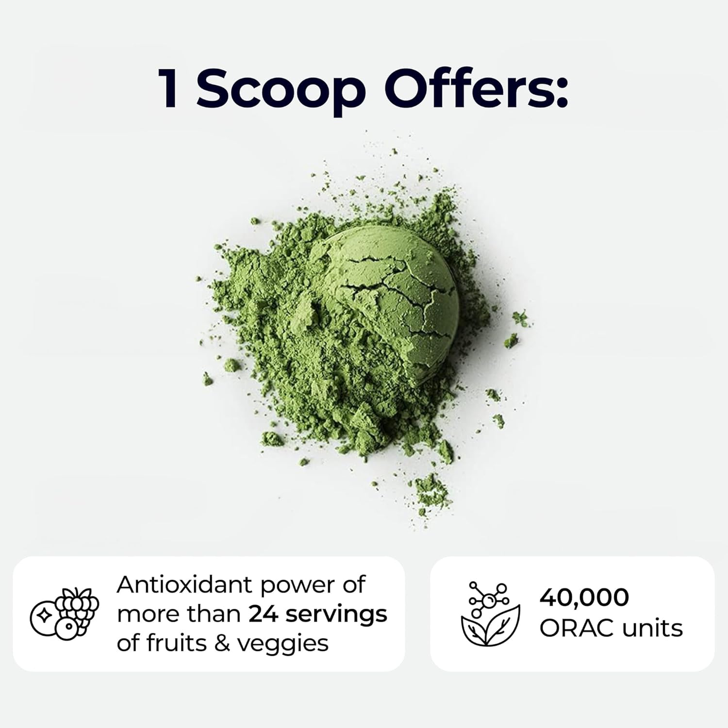 Paradise Herbs ORAC Energy Greens, Berry Superfood Powder, Over 40,000 ORAC Antioxidants, Organic Greens, Berries, Mushrooms & Probiotics, Non-GMO, Gluten-Free, 25 Servings - Image 6