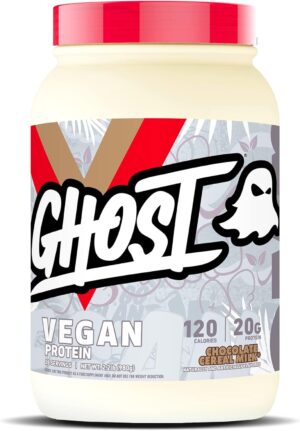 GHOST Vegan Protein Powder, Chocola...