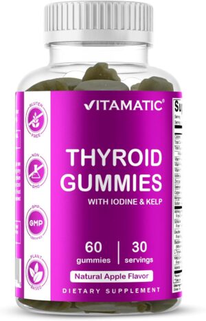 Vitamatic Vegan Thyroid Support Gum...