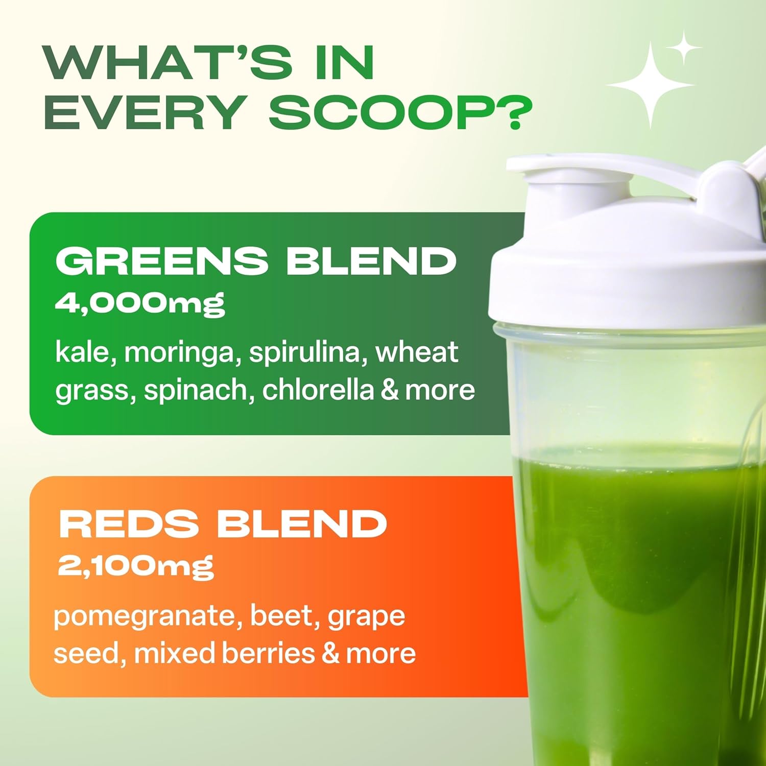 GOBIOTIX Super Greens Powder with Organic Spirulina - Superfood Supplement with Fruit Blend, Probiotics and Enzymes for Digestive Health - Vegan, Non-GMO - 30 Servings (Mango - 1 Pack) - Image 4