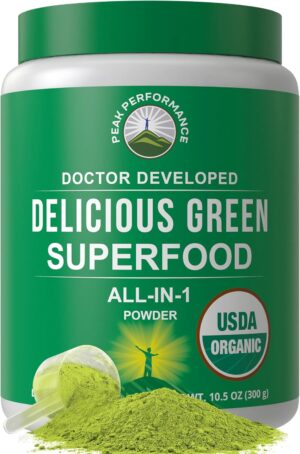 Peak Performance Organic Greens Sup...
