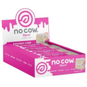 No Cow Vegan Protein Bars, Upgraded...