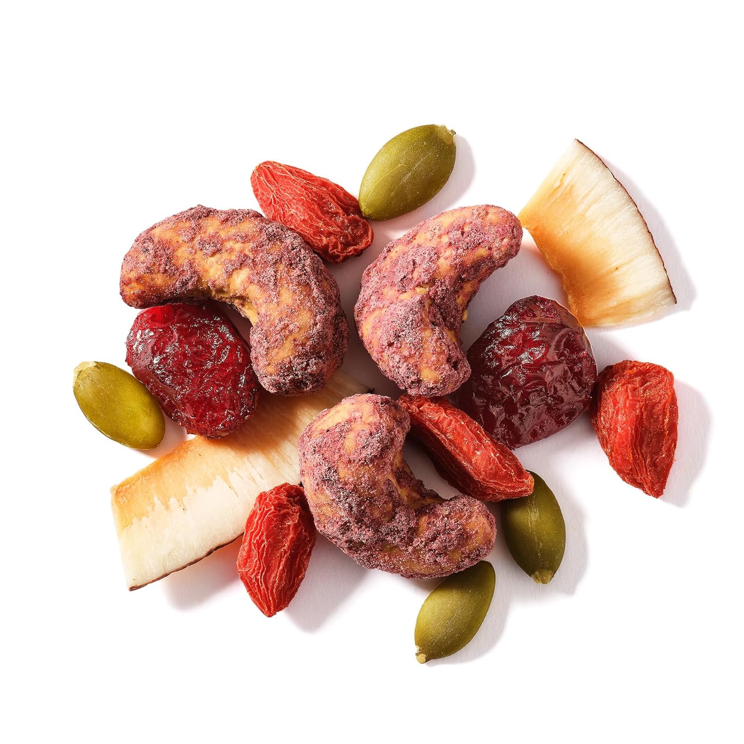 Elan Organic Fiji Mix, 4.8 oz, Non-GMO, Gluten-Free, Vegan, Kosher, Dried Fruits (Dried Goji Berries, Dried Cranberries), Superfood Infused Nuts (Blueberry Acai Cashews), Pumpkin Seeds - Image 4