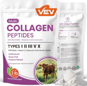 VEV Multi Collagen Peptides Powder ...
