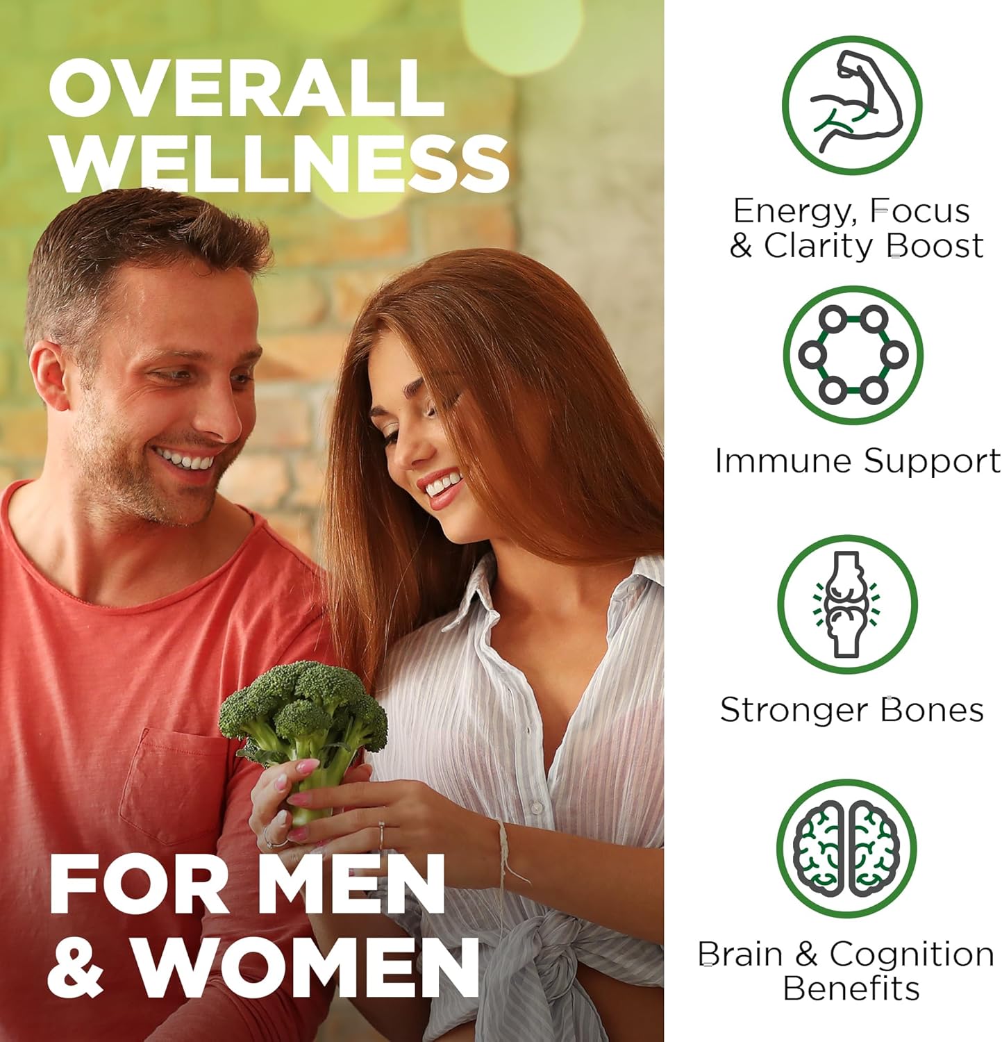 Nutrivein Whole Food Multivitamin for Men & Women – 120 Vegan Multivitamin Caps for Adults – Daily Energy, Immune & Heart Support – Raw Fruit & Veggie Blend + B Vitamins - Not Intended for Kids - Image 4