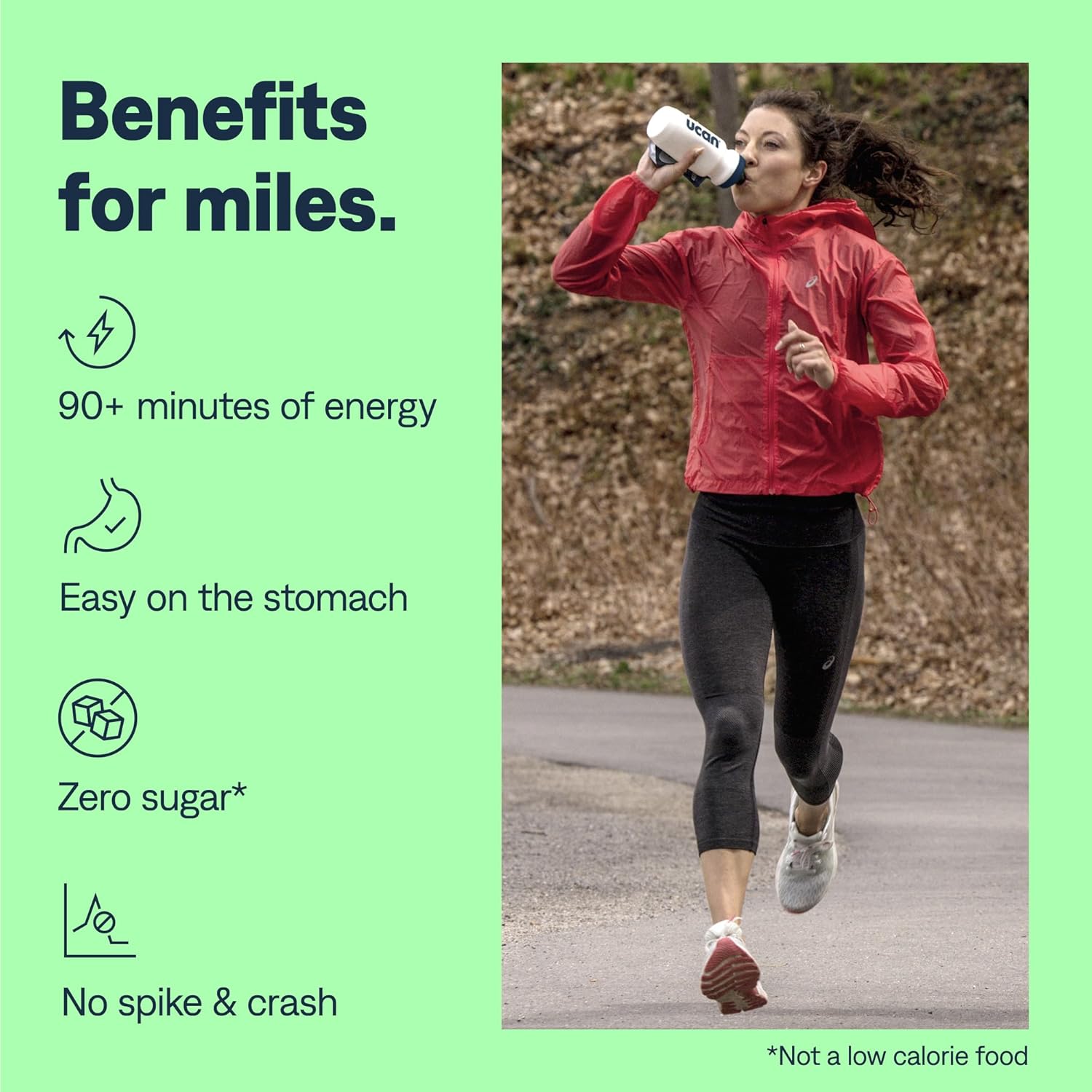 UCAN Energy Powder, Chocolate Energy, Keto, Sugar-Free Pre & Post Workout for Men & Women, Non-GMO, Vegan, Gluten-Free, Great for Runners, Gym-Goers and High Performance Athletes | 28 Servings - Image 3