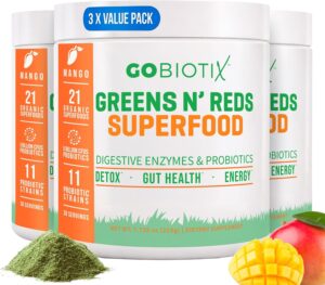 GOBIOTIX Super Greens Powder with O...
