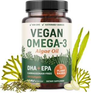 Vegan Omega 3 Algae Oil | Plant Bas...