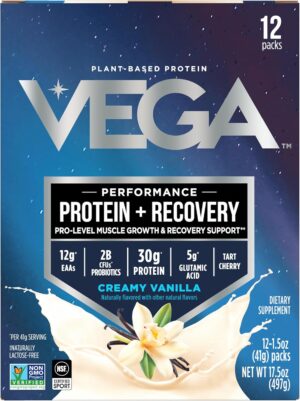 Vega Protein + Recovery – 30g...