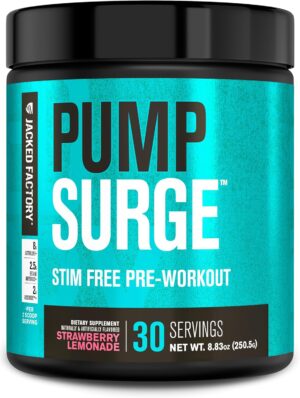 Jacked Factory Pumpsurge Caffeine F...