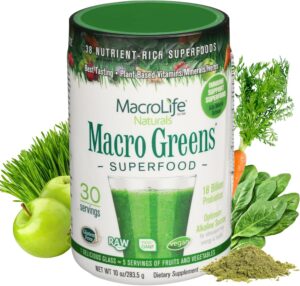 MacroLife Macro Greens Powder 38 Su...