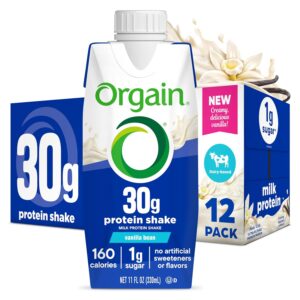 Orgain 30g High Protein Shake, Dair...