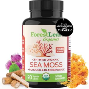 ForestLeaf Organic Irish Sea Moss C...