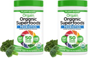 Orgain Organic Greens Powder + 50 S...