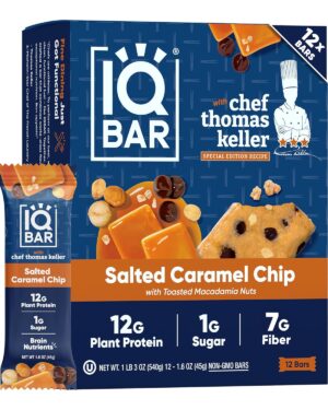 IQBAR Clean Plant Protein Bars R...