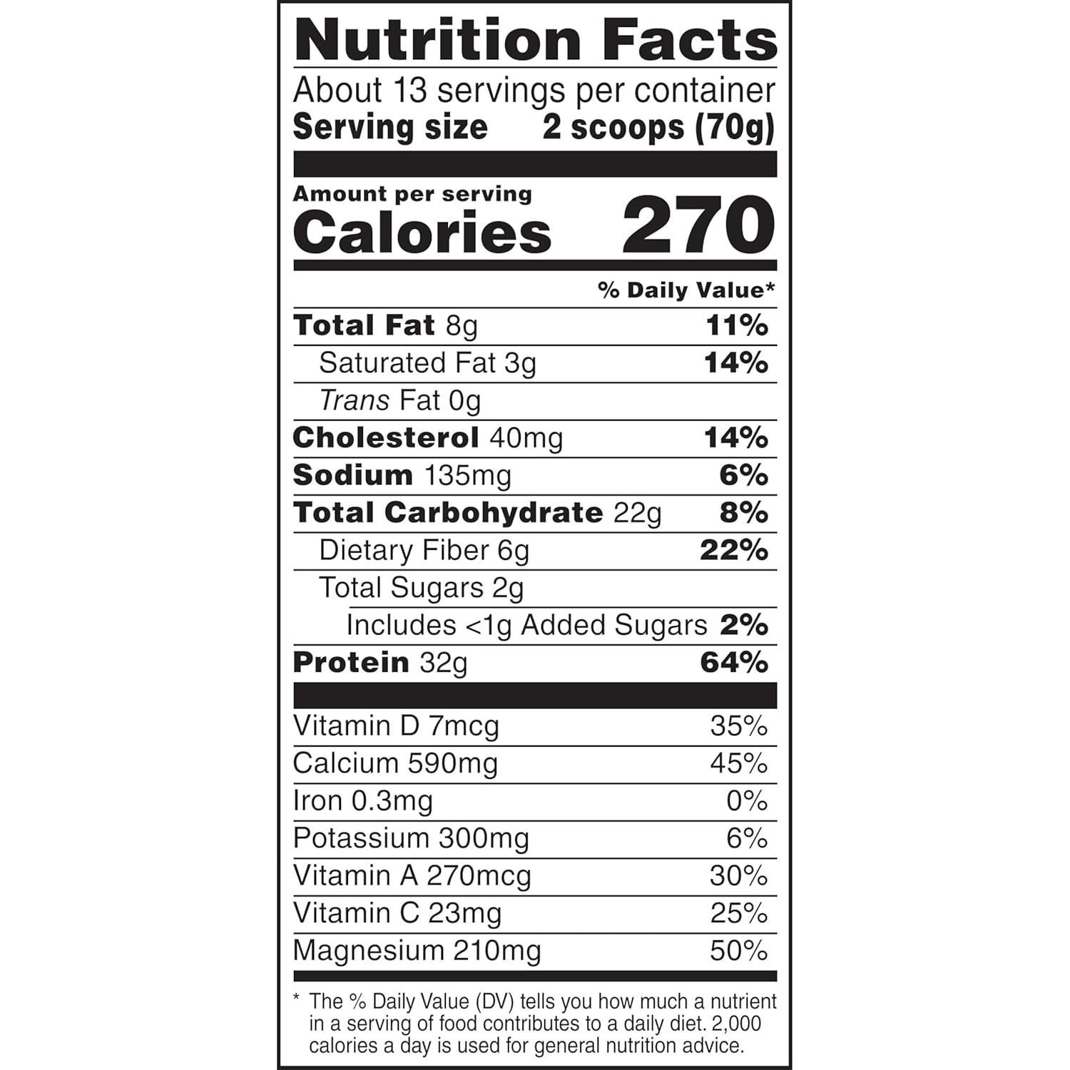 Muscle Milk Genuine Protein Powder, Vanilla Crème, 1.93 Pounds, 12 Servings, 32g Protein, 2g Sugar, Calcium, Vitamins A, C & D, NSF Certified for Sport, Energizing Snack, Packaging May Vary - Image 2
