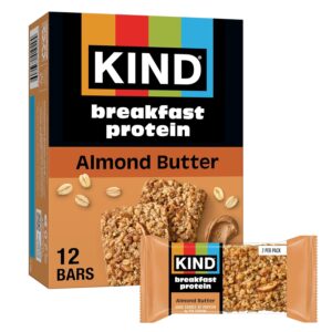 KIND Breakfast Protein Bars, Almond...