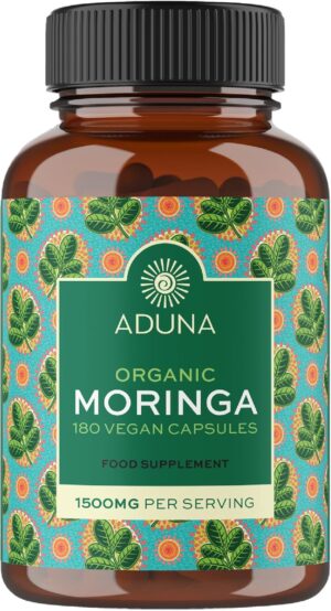 Aduna Organic Moringa Capsules 1500...
