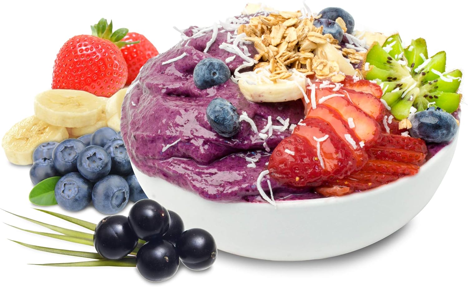 Sunfood Superfoods Organic Acai Maqui Bowl Mix - Organic Acai Powder and Maqui Powder Berry Extract for Smoothie Bowls, Antioxidants & Vitamin C - 6 Oz Bag - Image 4