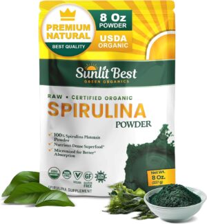 Sunlit Best Spirulina Powder Organi...