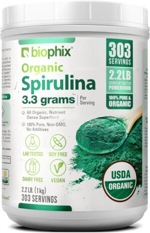 biophix Organic Spirulina Powder, 2...