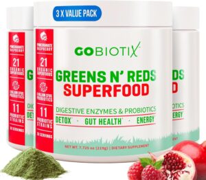 GOBIOTIX Super Greens Powder with O...