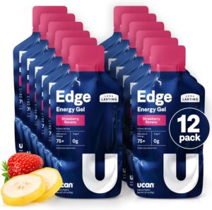 UCAN Edge Energy Gel Shots, Strawbe...