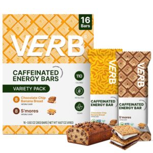 Verb Caffeinated Energy Bars Variet...