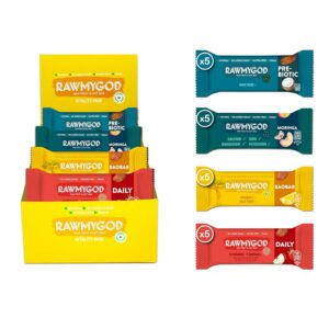 RAWMYGOD Fruit and Nut Bars, Gluten...