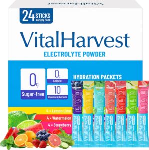 24 Sticks Electrolytes Powder Packe...
