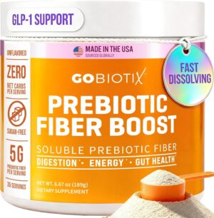 GOBIOTIX Fiber Supplement Powder wi...