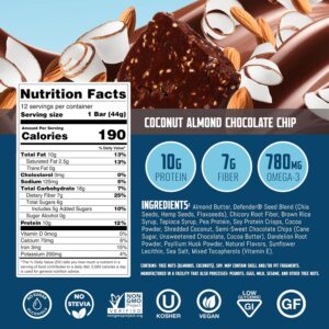 Defender Vegan Protein Bar, Variety...