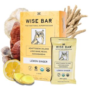 Wise Bar Adaptogen Mushroom Nutriti...
