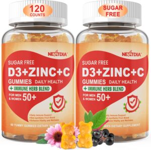 Sugar Free Vitamin C + D3 + Zinc Gu...