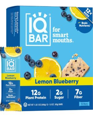 IQBAR Clean Plant Protein Bars R...