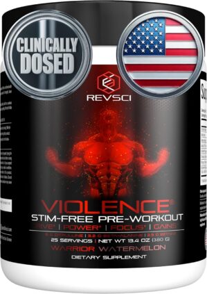 VIOLENCE Stim Free Pre Workout Powd...