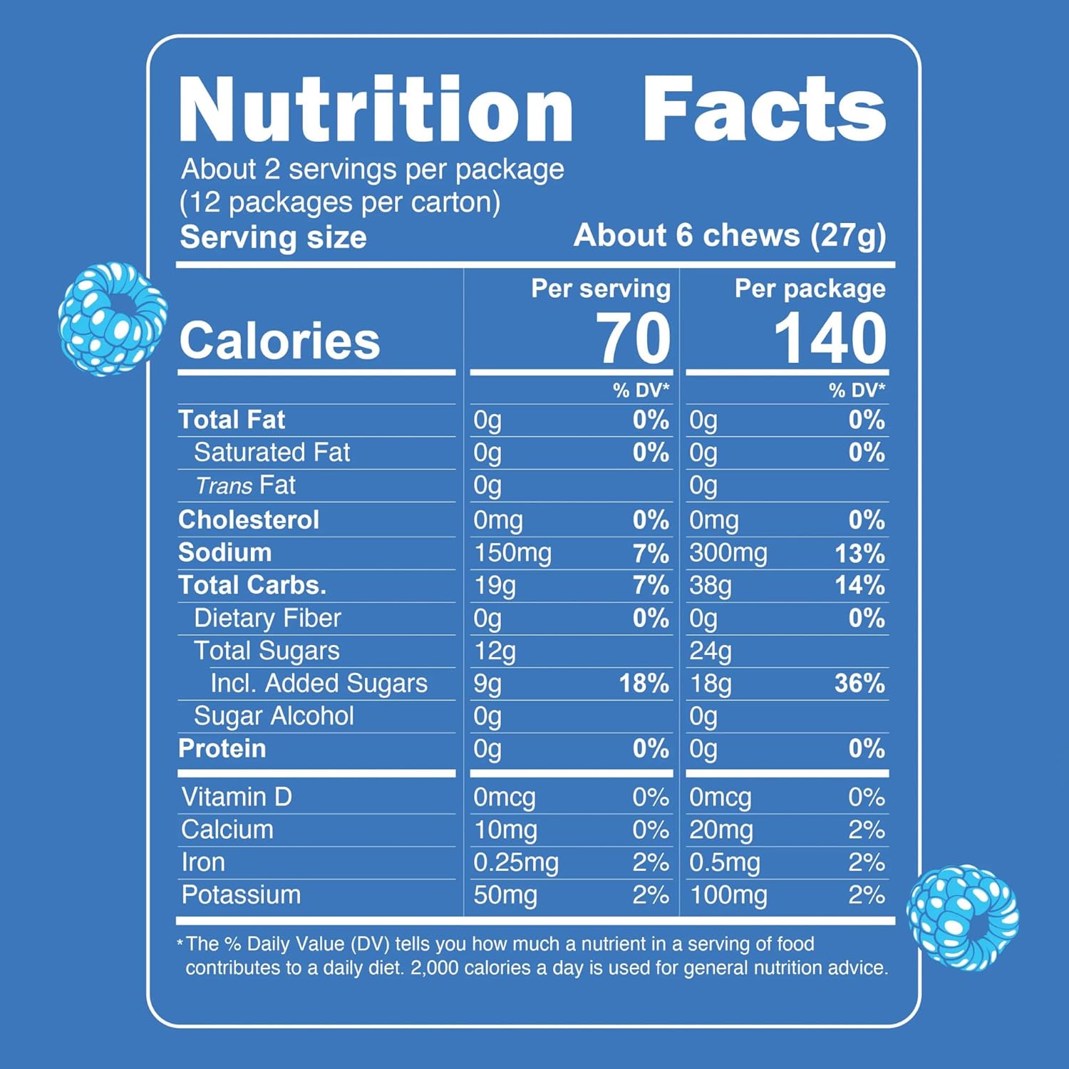 Noogs Sour Energy Chews, Blue Raspberry Blast Electrolyte Energy Gummies, Sour Candy Flavored Alternative to Running Gels, Vegan, Gluten Free & Caffeine Free, 12 Pack - Image 8