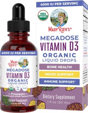 MaryRuth Organics Vitamin D3 Liquid...