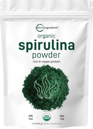 Micro Ingredients Organic Spirulina...