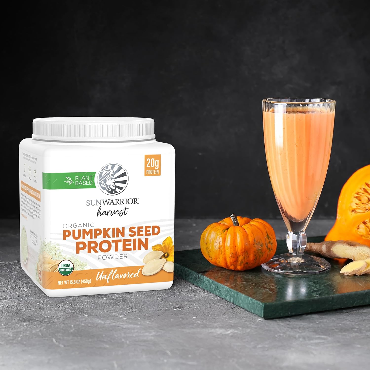 Organic Pumpkin Seed Protein Powder Cold Pressed, Simple Single-Ingredient Superfood Plant-Based, Easy to Digest All 9 Essential Amino Acids Mild Flavor for Smoothies, Baking & 20g Protein 15 Servings - Image 7