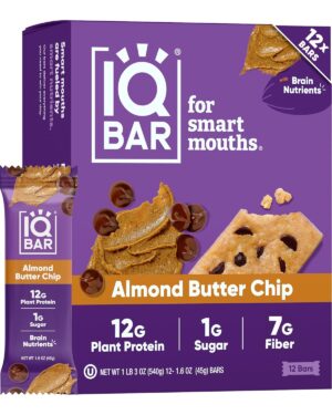 IQBAR Brain Body Keto Protein Bars ...