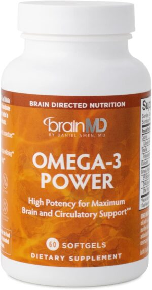 BRAINMD Dr Amen Omega-3 Power ̵...